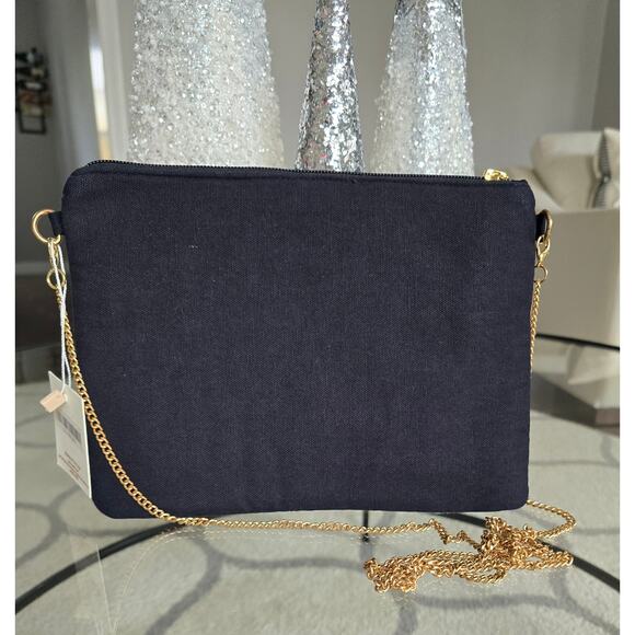 Kay Lee Colorful Glass Beaded Crossbody Bag New - Picture 5 of 5